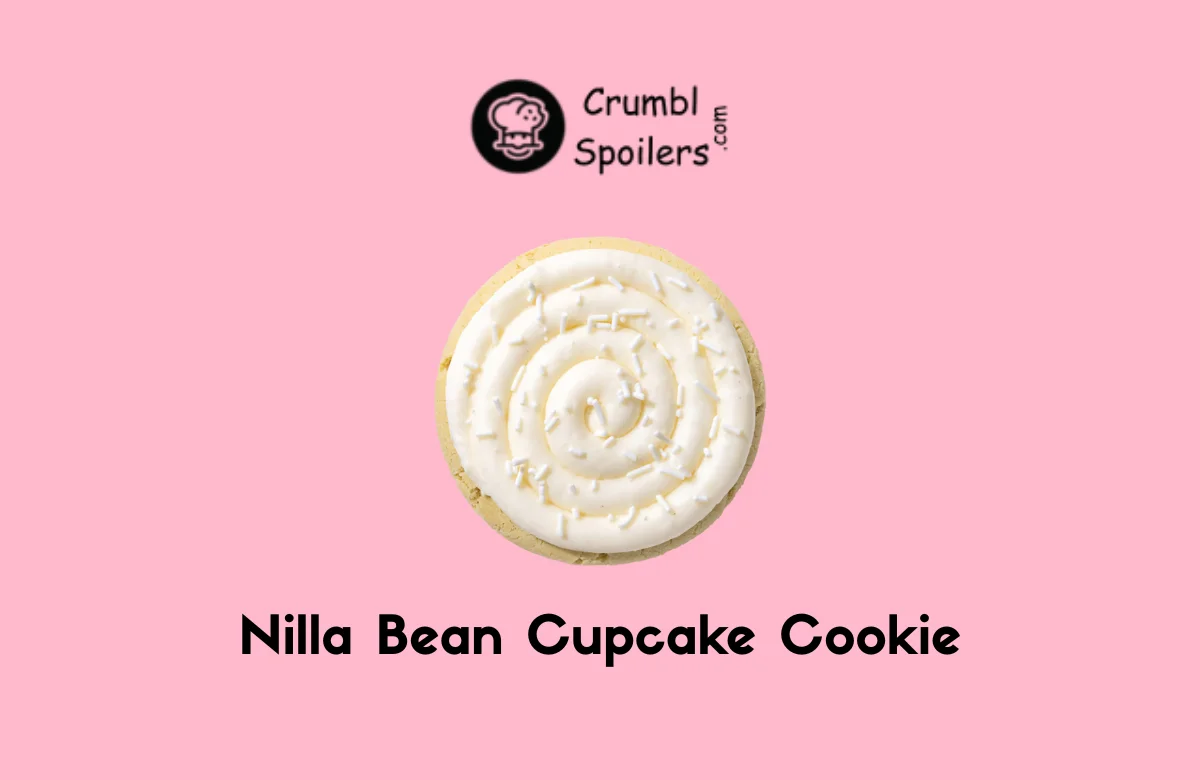 Nilla Bean Cupcake Cookie: Crumbl Review