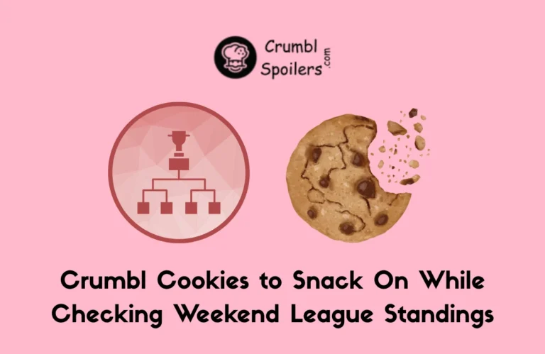 Crumbl Cookies to Snack On While Checking Weekend League Standings